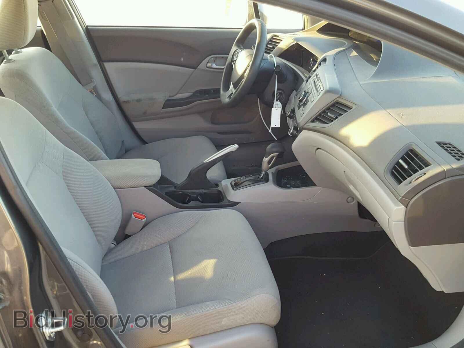 2012 HONDA CIVIC - VIN: 2HGFB2F50CH595615 - Фото 5