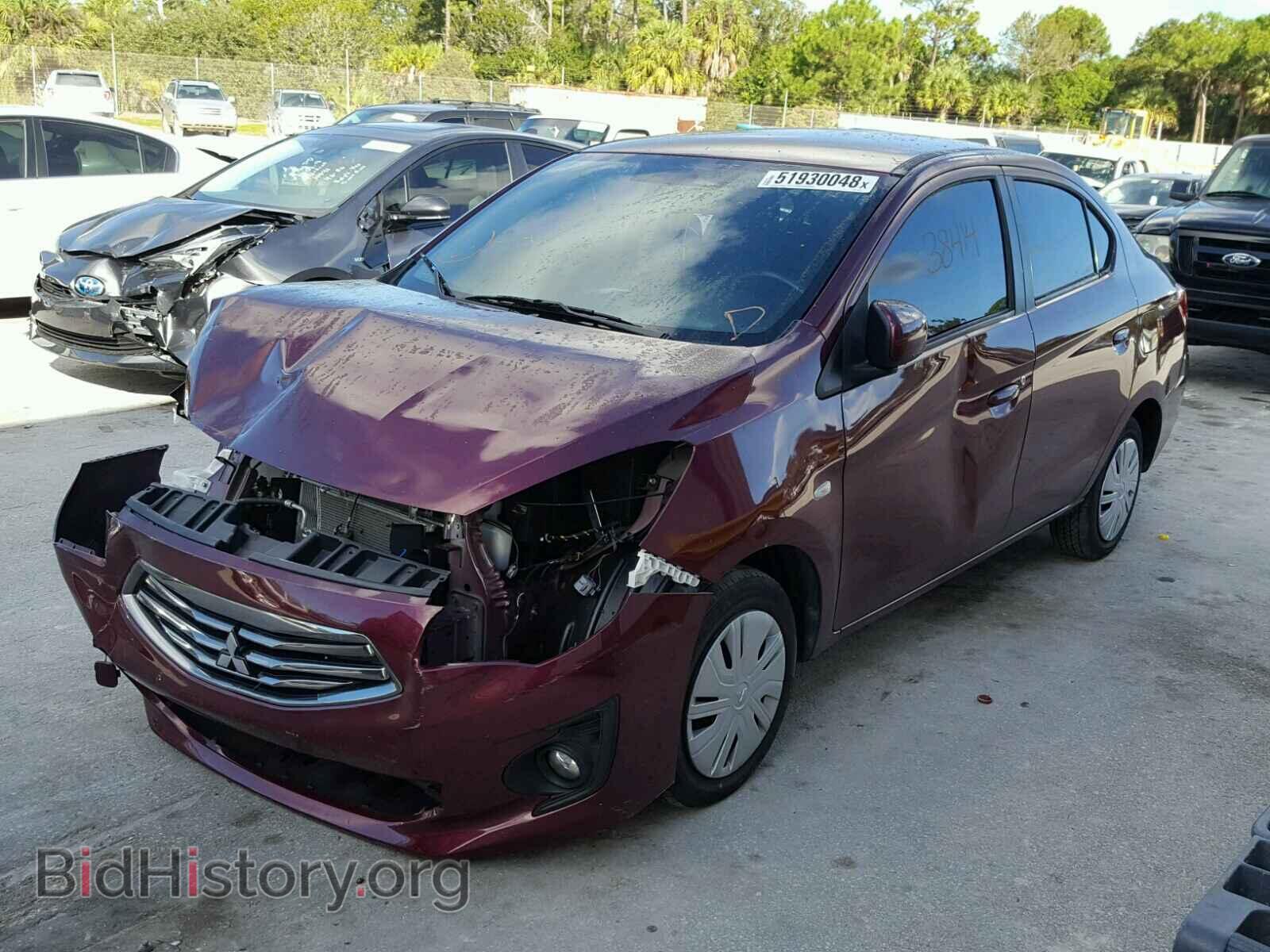 2017 MITSUBISHI MIRAGE - VIN: ML32F3FJ3HHF09432 - Фото 2