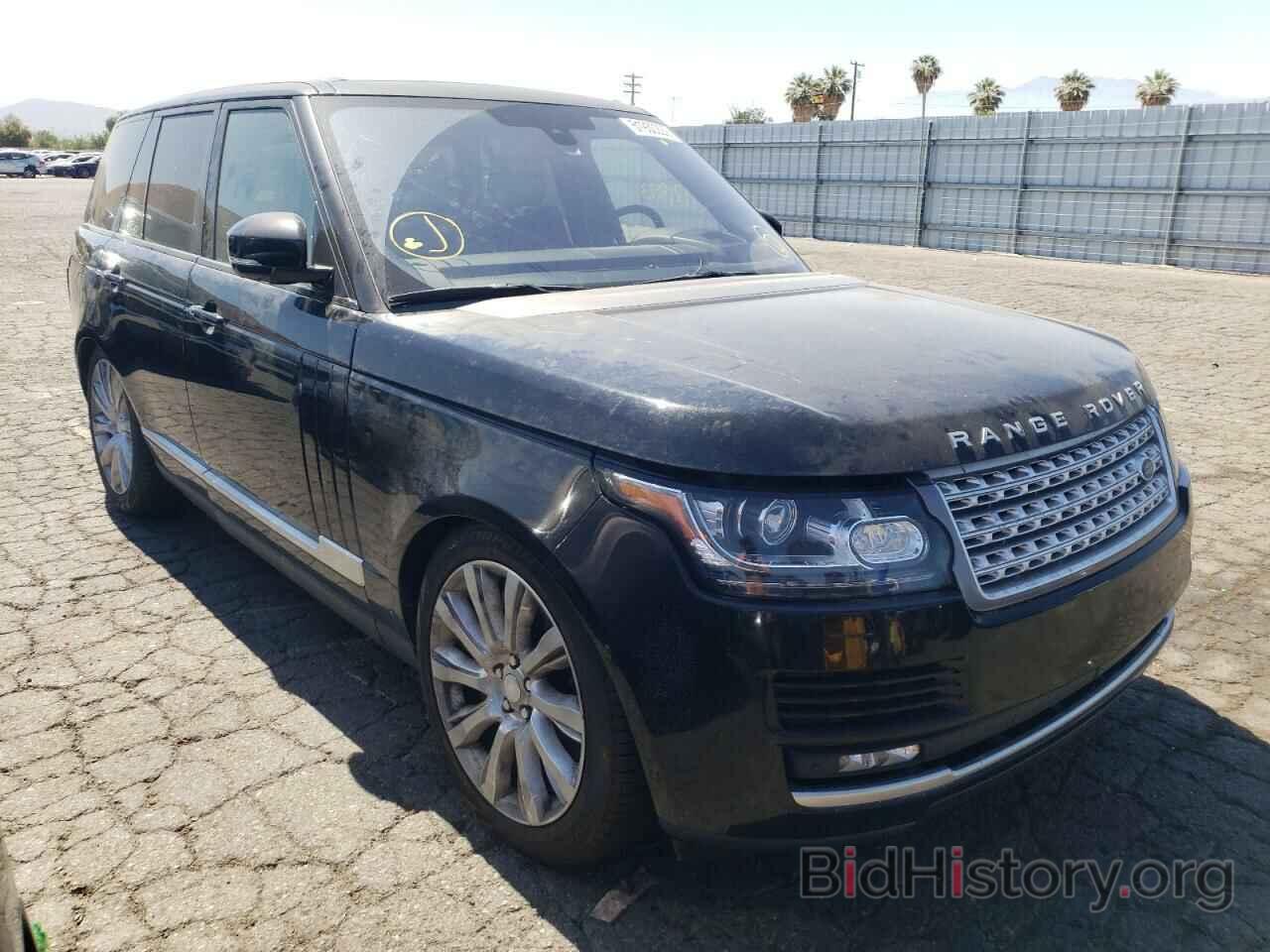 Photo SALGS2EF3GA246040 - LAND ROVER RANGEROVER 2016