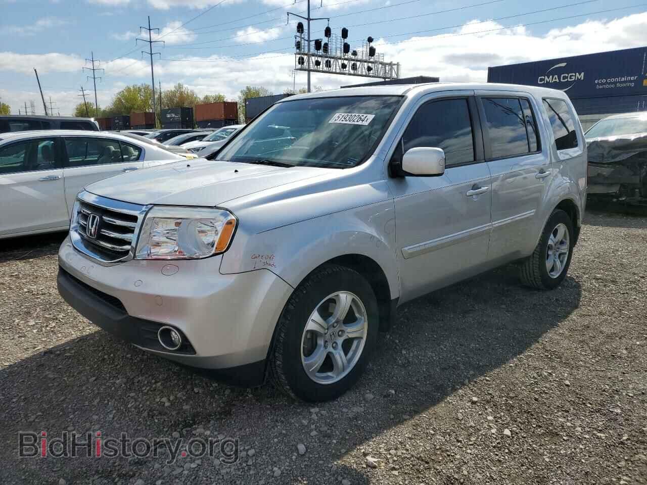 Photo 5FNYF3H56CB032699 - HONDA PILOT 2012