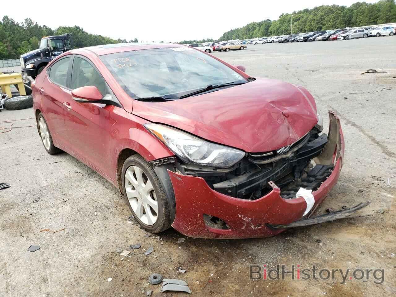 Photo KMHDH4AE0DU534623 - HYUNDAI ELANTRA 2013