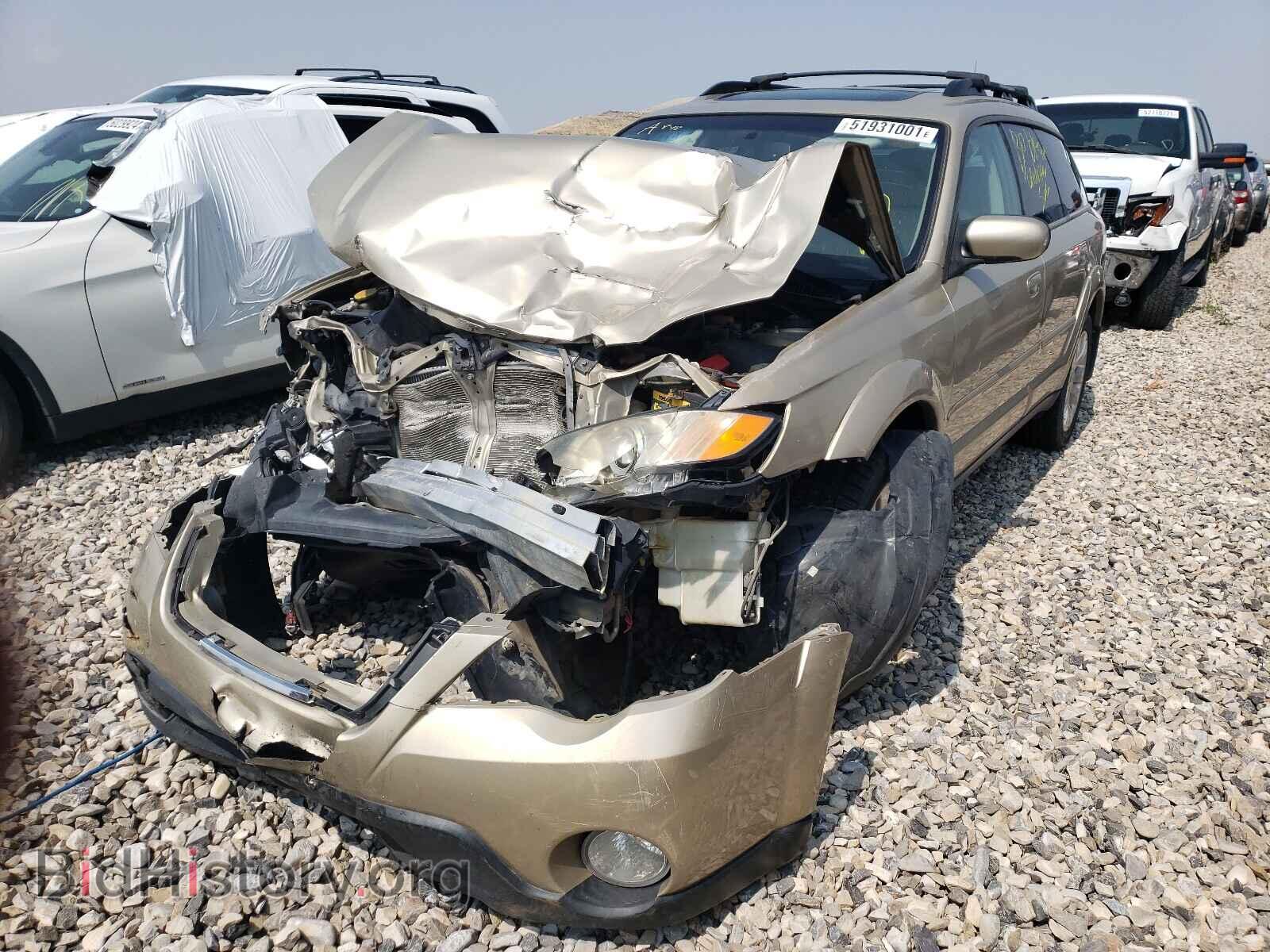 2009 SUBARU OUTBACK - VIN: 4S4BP66C897313435 - Фото 2