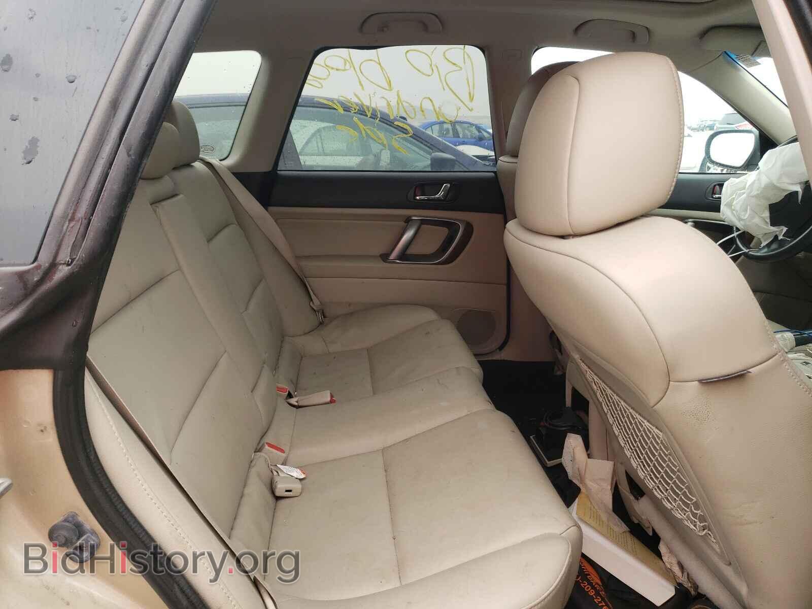 2009 SUBARU OUTBACK - VIN: 4S4BP66C897313435 - Фото 6