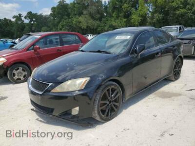 2007 Lexus IS 250, черный — VIN JTHBK262772033212, Copart