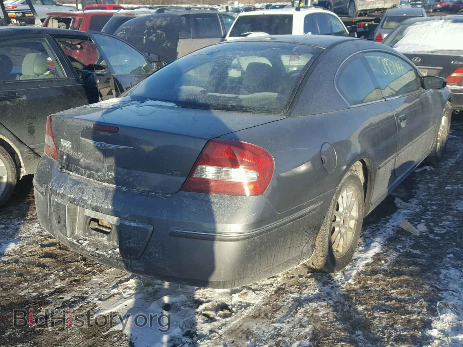2003 CHRYSLER SEBRING - VIN: 4C3AG42G23E058414 - Photo 4