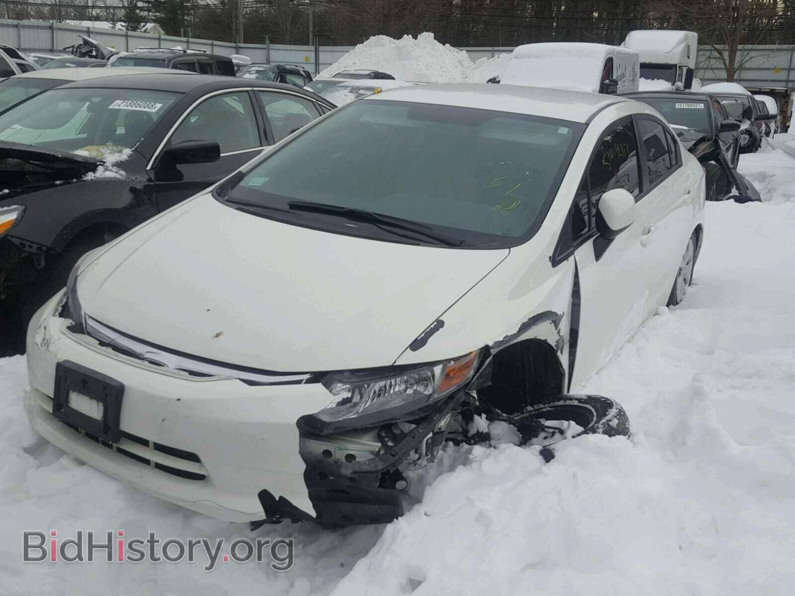 2012 HONDA CIVIC - VIN: 2HGFB2F50CH580693 - Photo 2