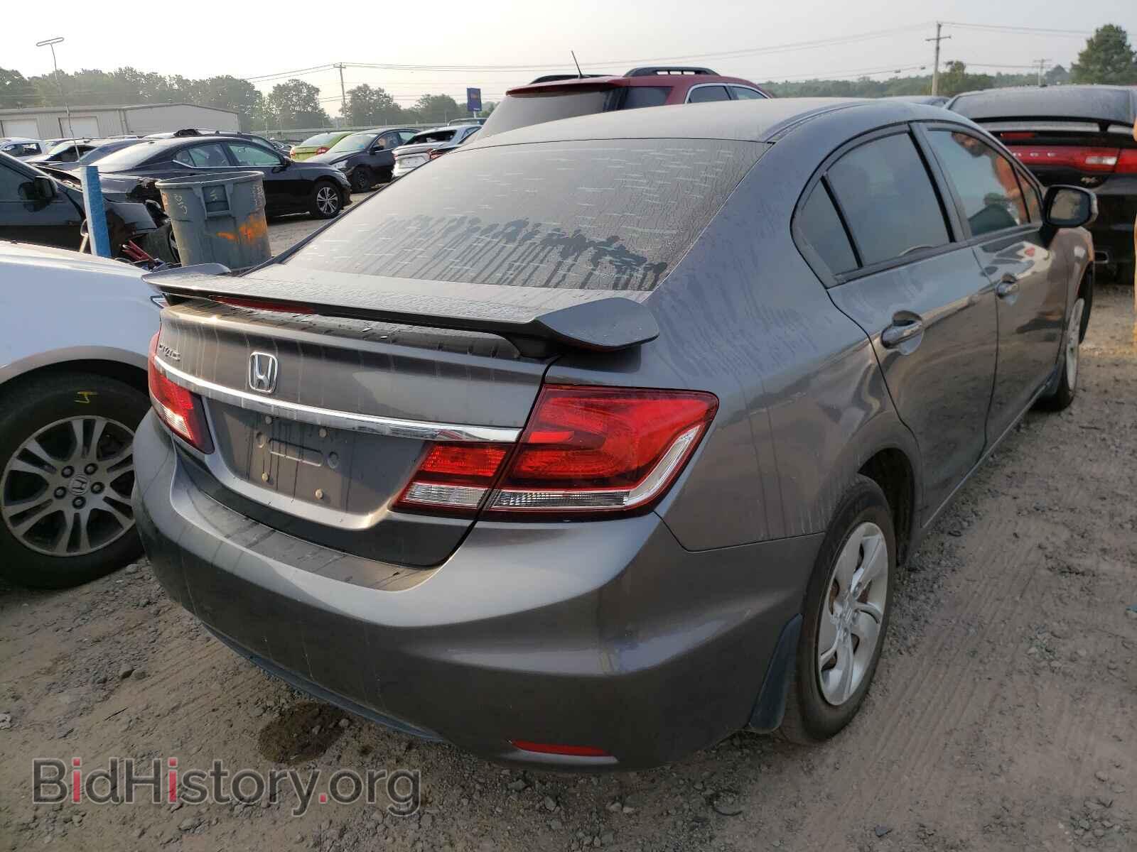 2013 HONDA CIVIC - VIN: 19XFB2F57DE025509 - Фото 4