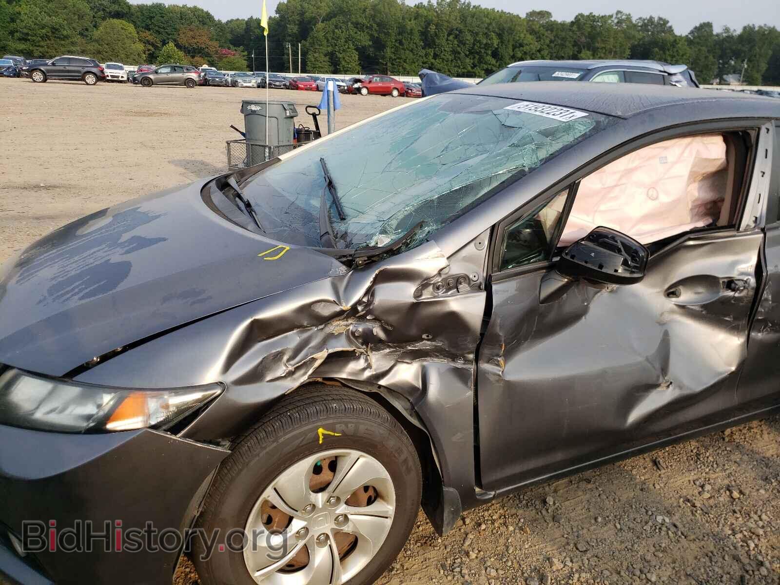 2013 HONDA CIVIC - VIN: 19XFB2F57DE025509 - Фото 9