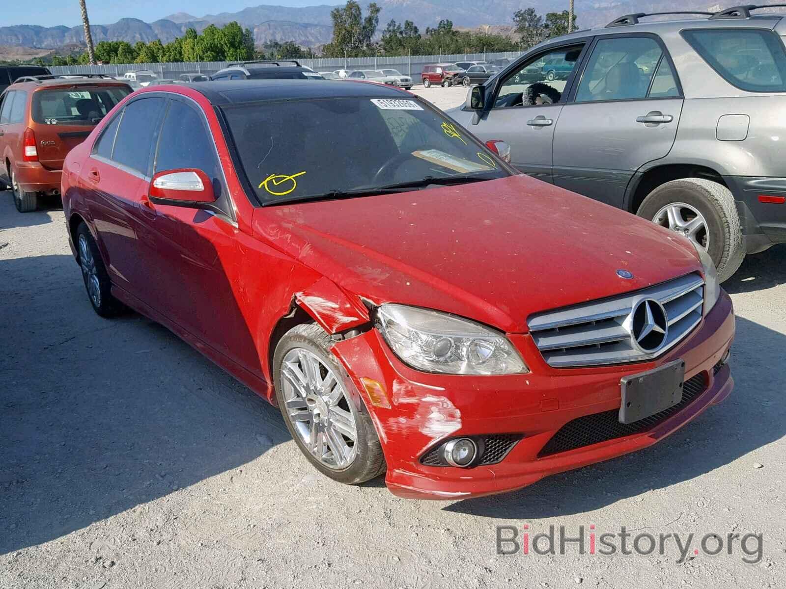 Photo WDDGF54X68R023104 - MERCEDES-BENZ C CLASS 2008