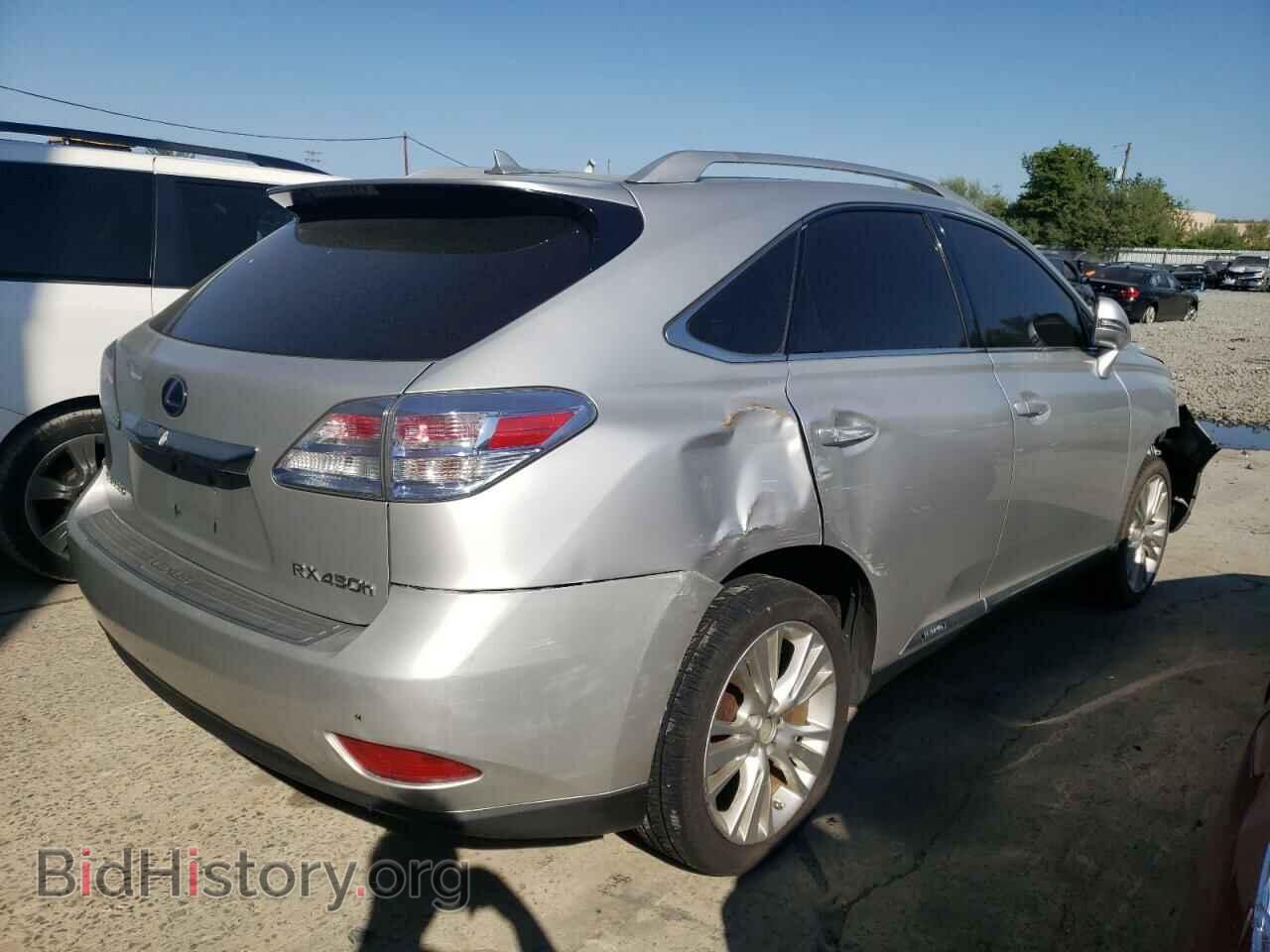 2010 LEXUS RX450 - VIN: JTJBC1BA7A2412933 - Фото 3