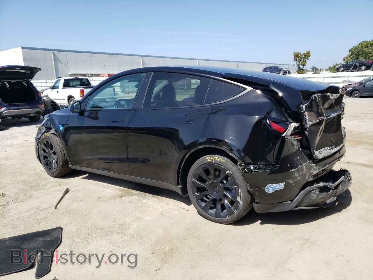 2021 TESLA MODEL Y - VIN: 5YJYGDEE8MF095392 - Фото 2