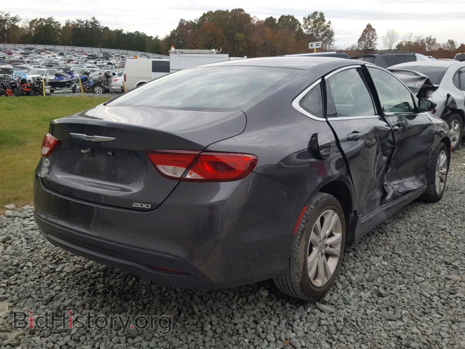 2016 CHRYSLER 200 - VIN: 1C3CCCFB1GN183120 - Фото 4