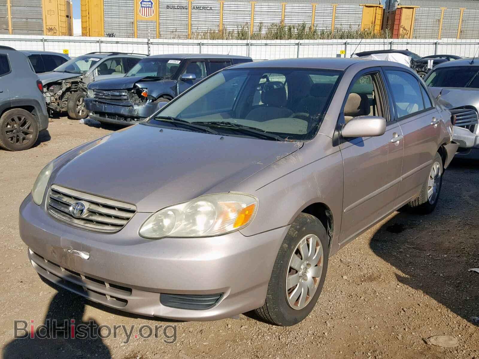 2003 TOYOTA COROLLA - VIN: 2T1BR32E73C099466 - Фото 2