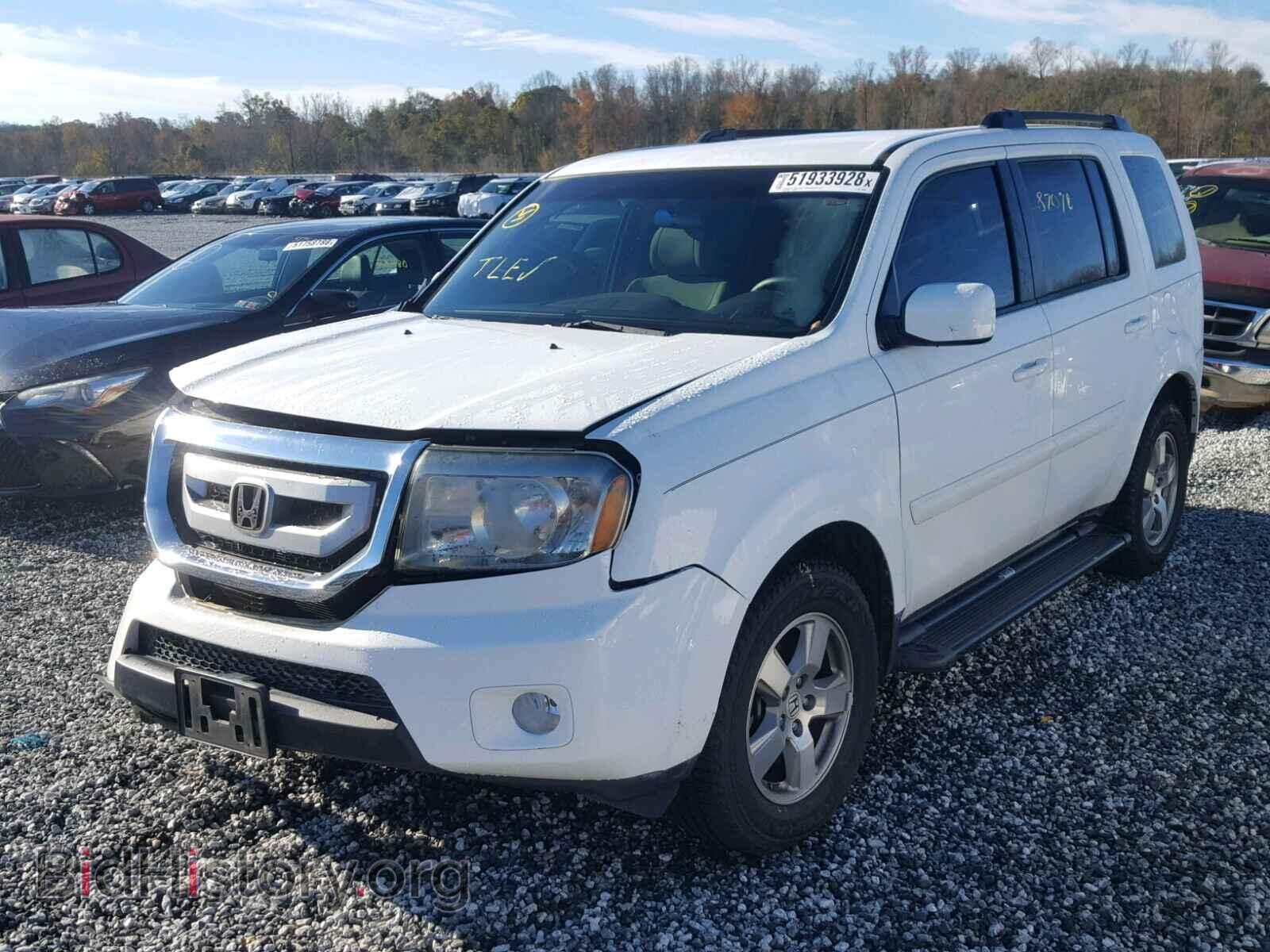2011 HONDA PILOT EX - VIN: 5FNYF3H42BB043902 - Photo 2
