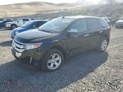 2013 Ford EDGE SEL, черный — VIN 2FMDK4JC5DBA75241, Copart