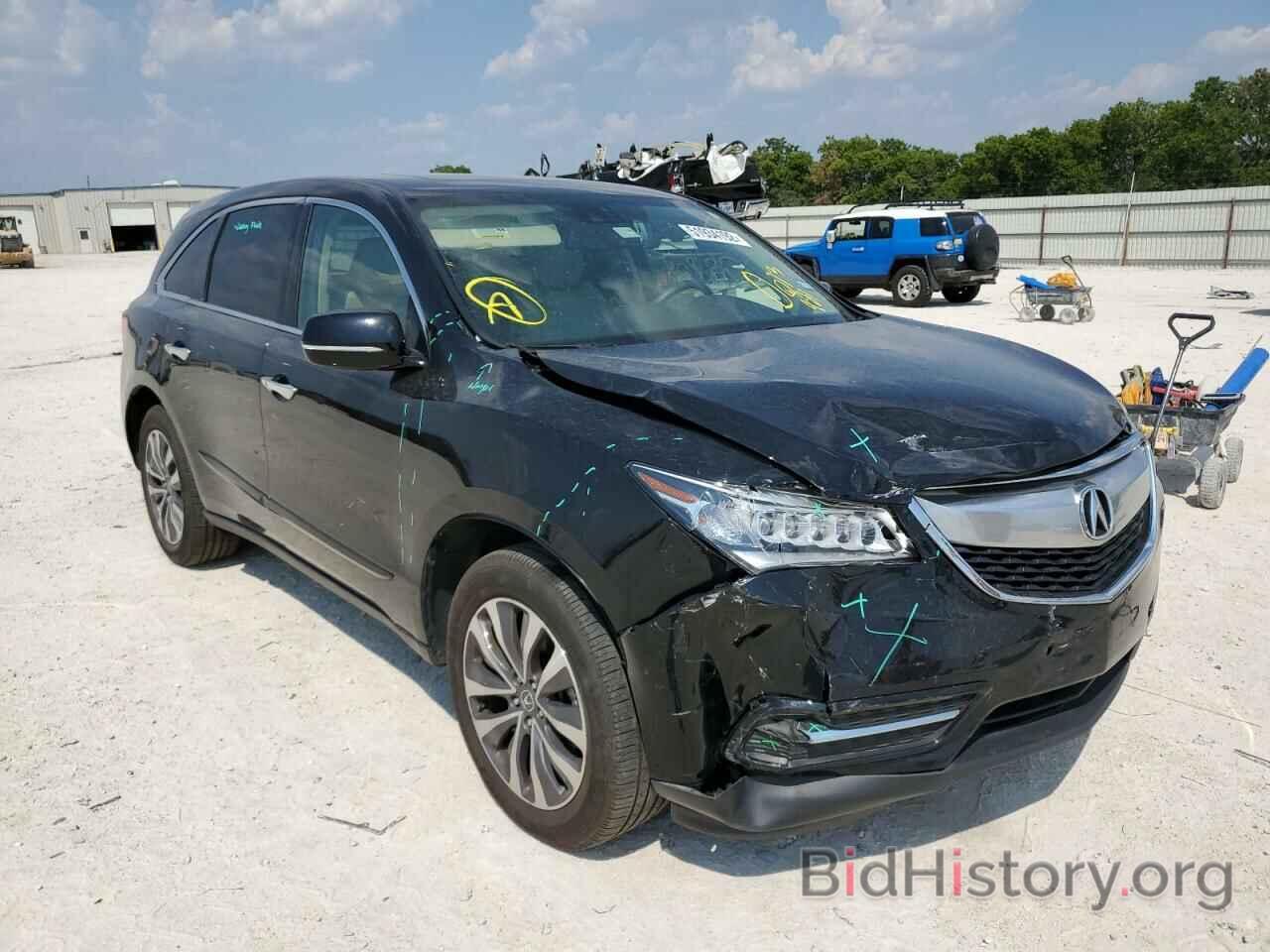 Photo 5FRYD3H61FB013981 - ACURA MDX 2015