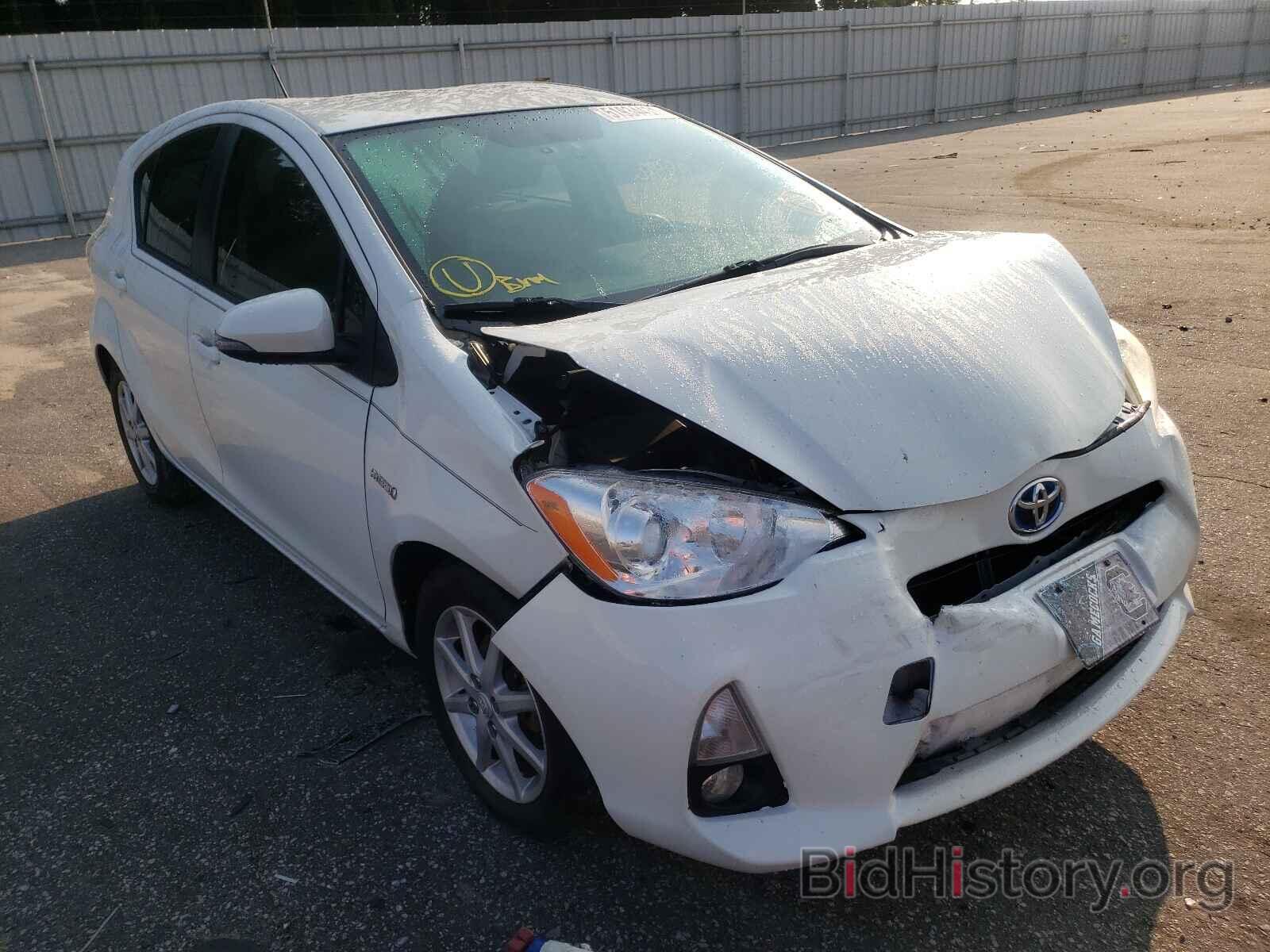 Photo JTDKDTB34C1505592 - TOYOTA PRIUS 2012