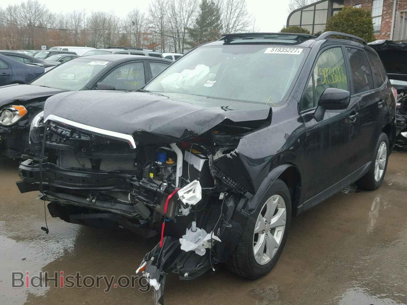2016 SUBARU FORESTER - VIN: JF2SJADCXGH561206 - Фото 2