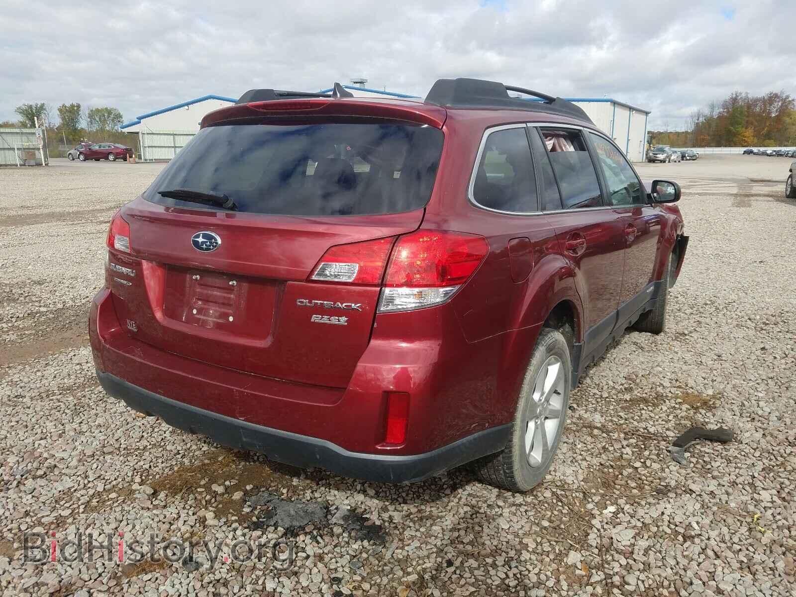 2014 SUBARU OUTBACK - VIN: 4S4BRBCC9E3315087 - Фото 4