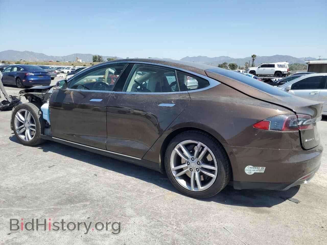 2014 TESLA MODEL S - VIN: 5YJSA1H19EFP60266 - Photo 2