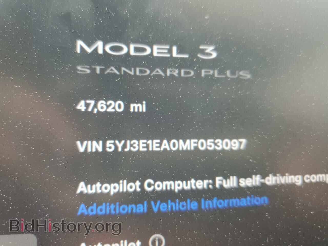 2021 TESLA MODEL 3 - VIN: 5YJ3E1EA0MF053097 - Photo 9