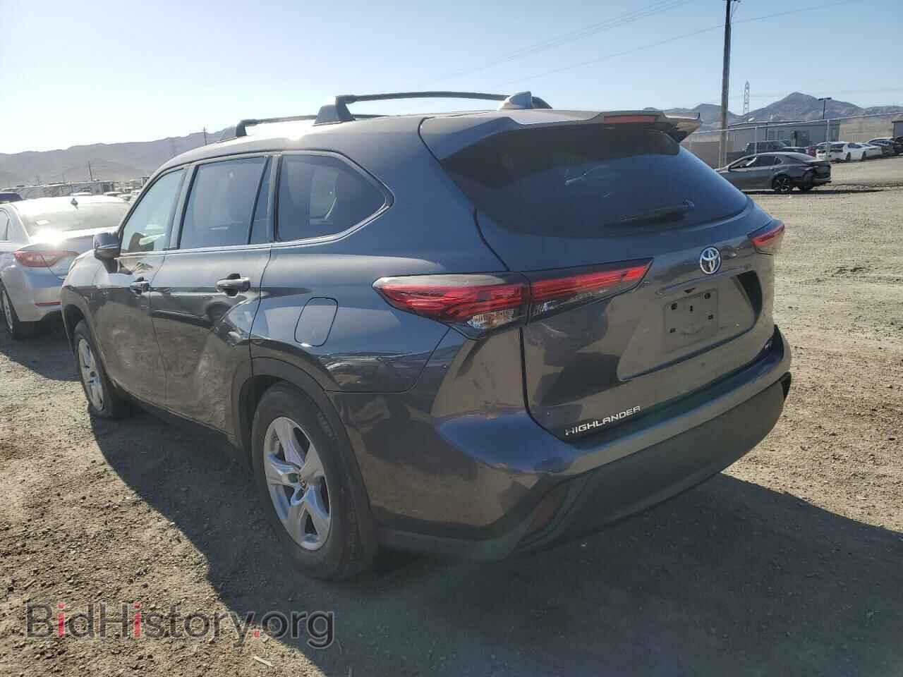 2021 TOYOTA HIGHLANDER - VIN: 5TDCZRBH5MS146892 - Фото 2