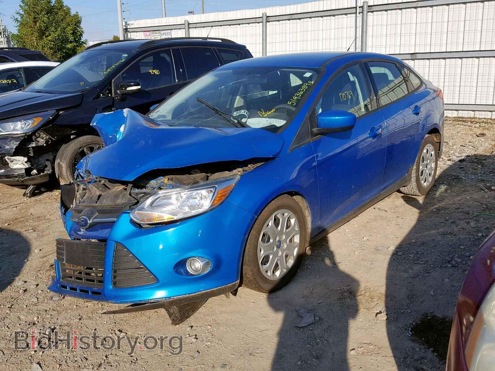 2012 FORD FOCUS SE - VIN: 1FAHP3F25CL128574 - Фото 2