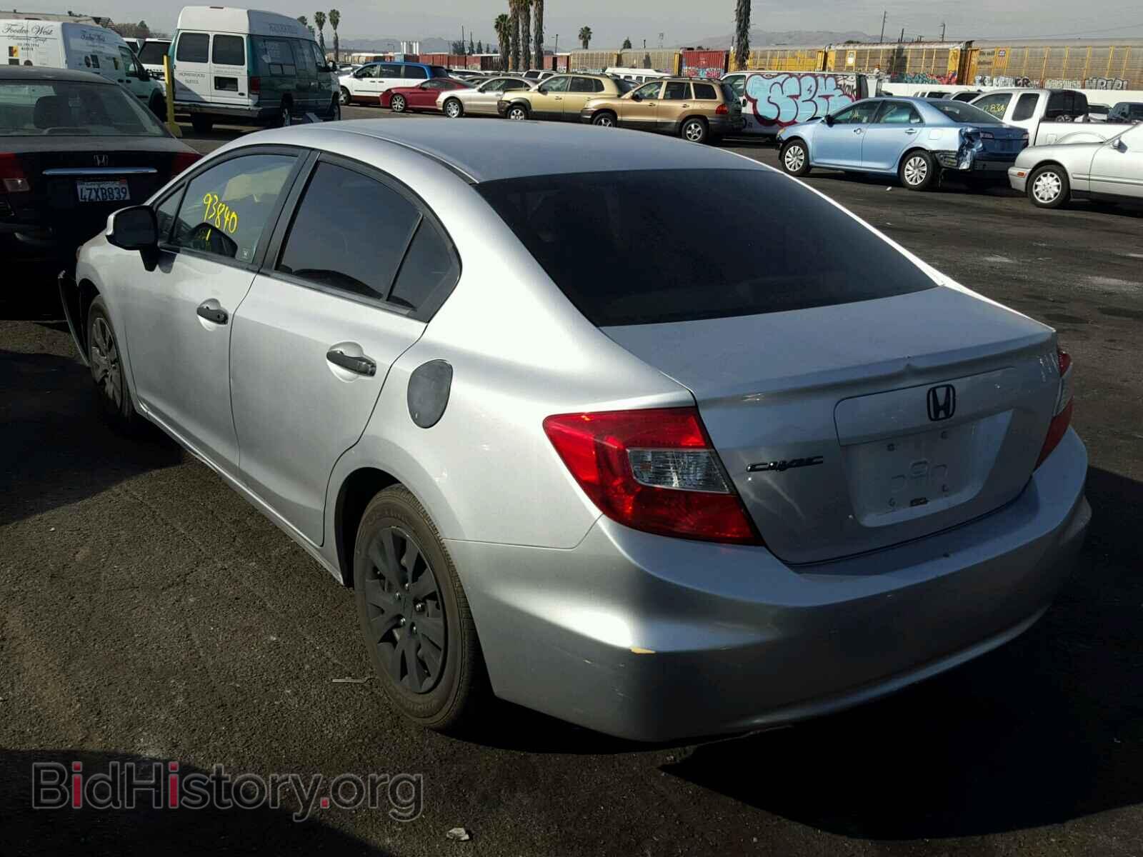 2012 HONDA CIVIC - VIN: 19XFB2F50CE301947 - Фото 3