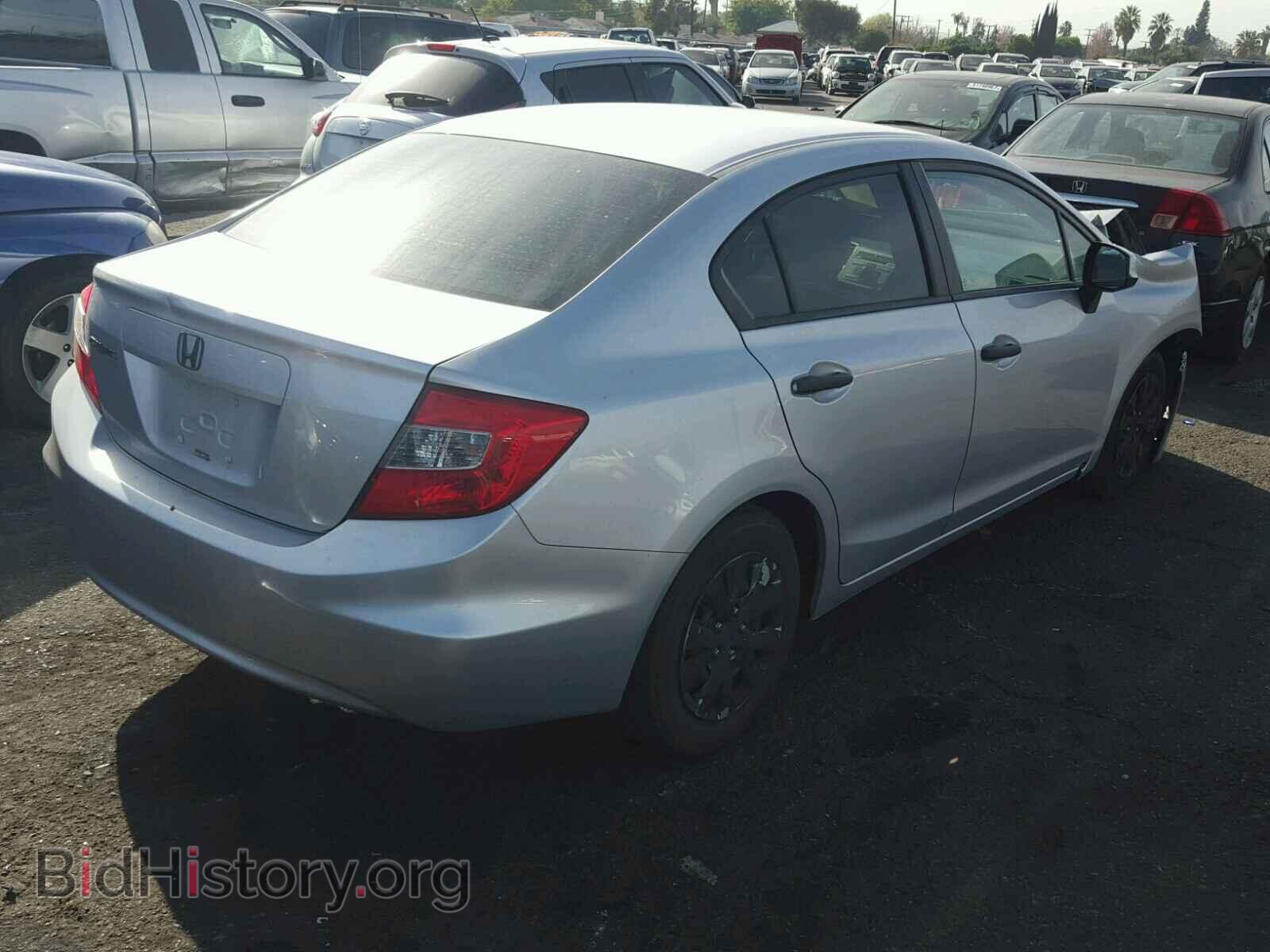 2012 HONDA CIVIC - VIN: 19XFB2F50CE301947 - Фото 4