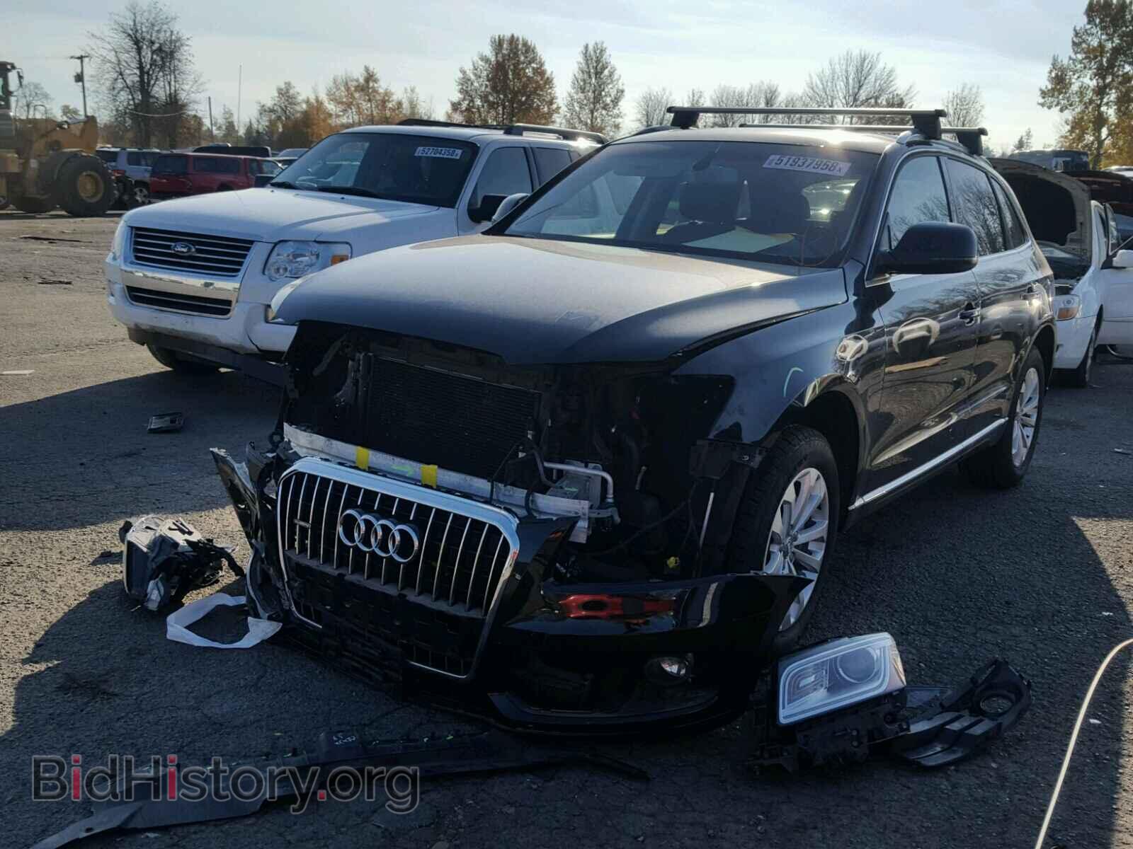 2013 AUDI Q5 - VIN: WA1CFAFP8DA086075 - Фото 2