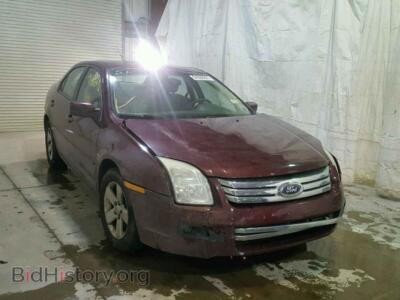 2007 Ford FUSION FUSION SE, maroon — VIN 3FAHP07137R247218, Copart