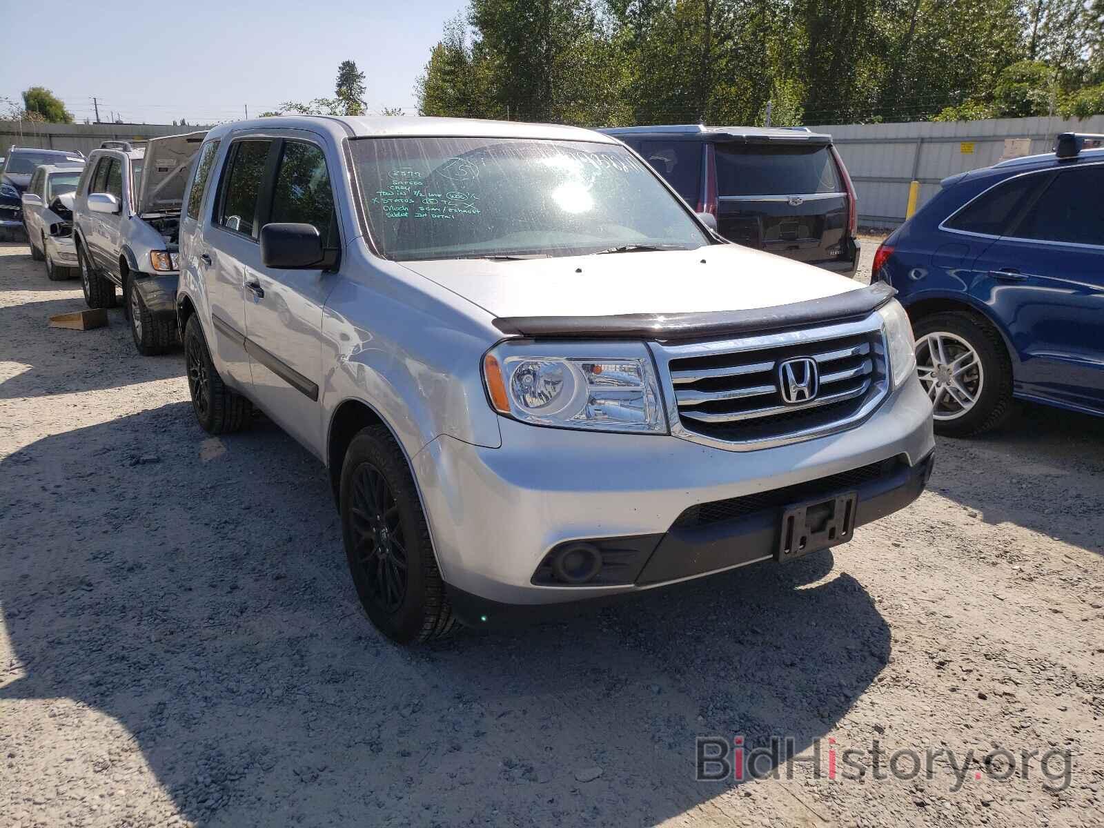 Photo 5FNYF4H23CB082178 - HONDA PILOT 2012