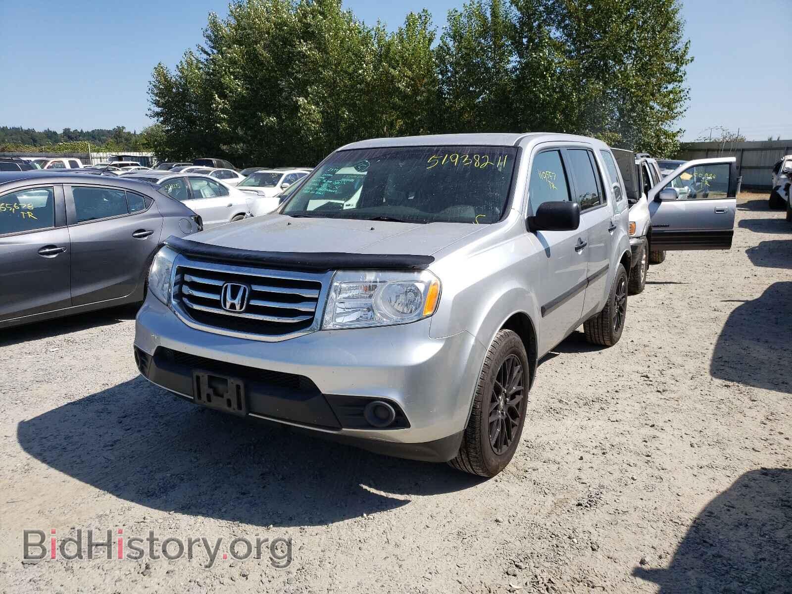 2012 HONDA PILOT - VIN: 5FNYF4H23CB082178 - Фото 2