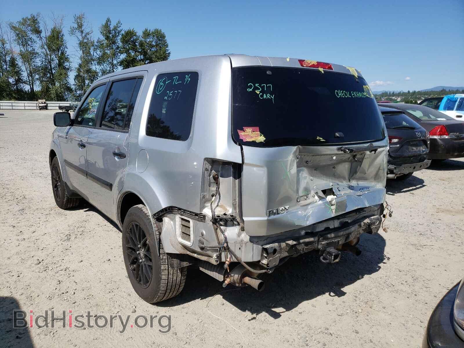 2012 HONDA PILOT - VIN: 5FNYF4H23CB082178 - Фото 3