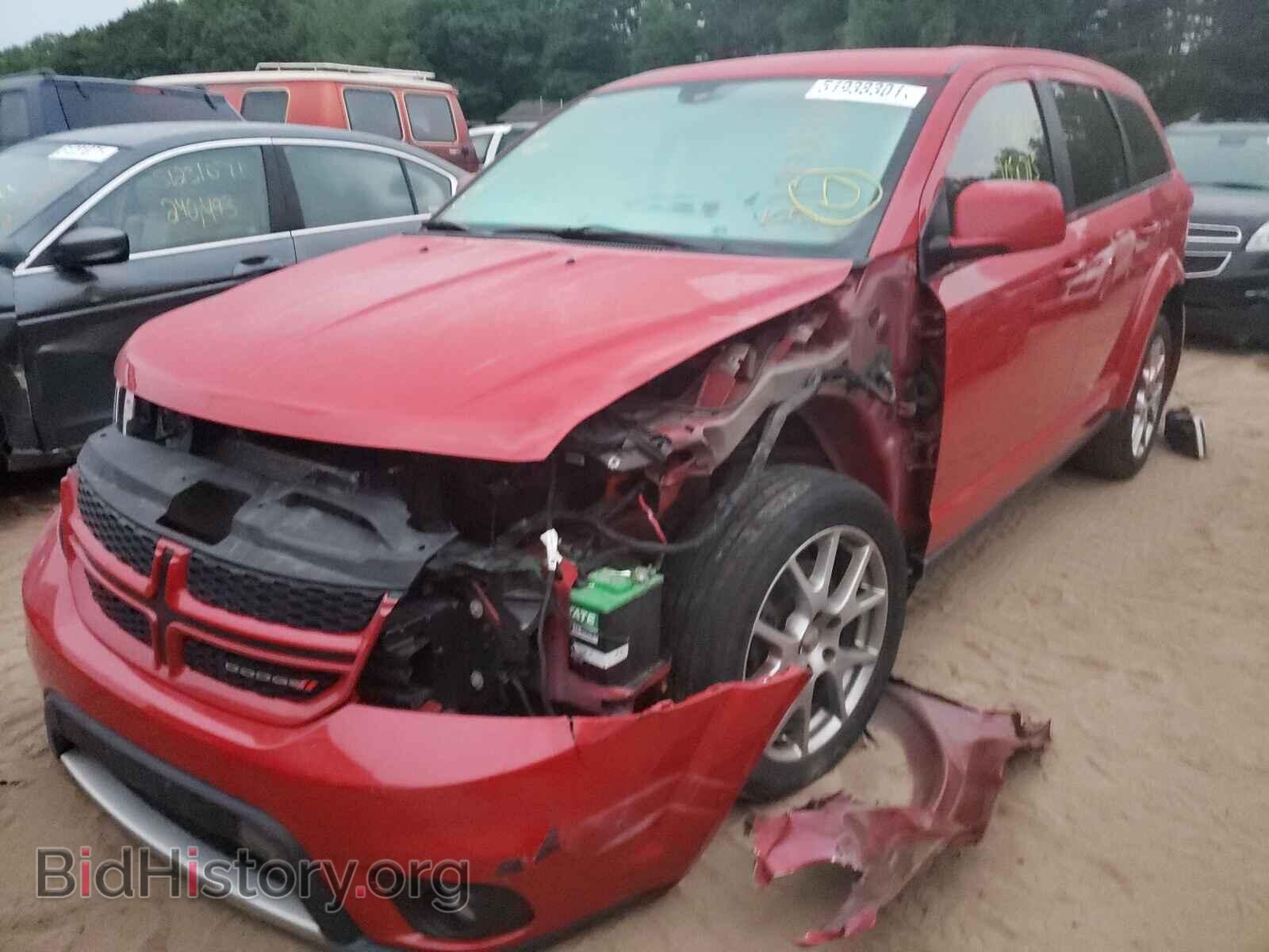 2016 DODGE JOURNEY - VIN: 3C4PDDEG2GT250353 - Фото 2