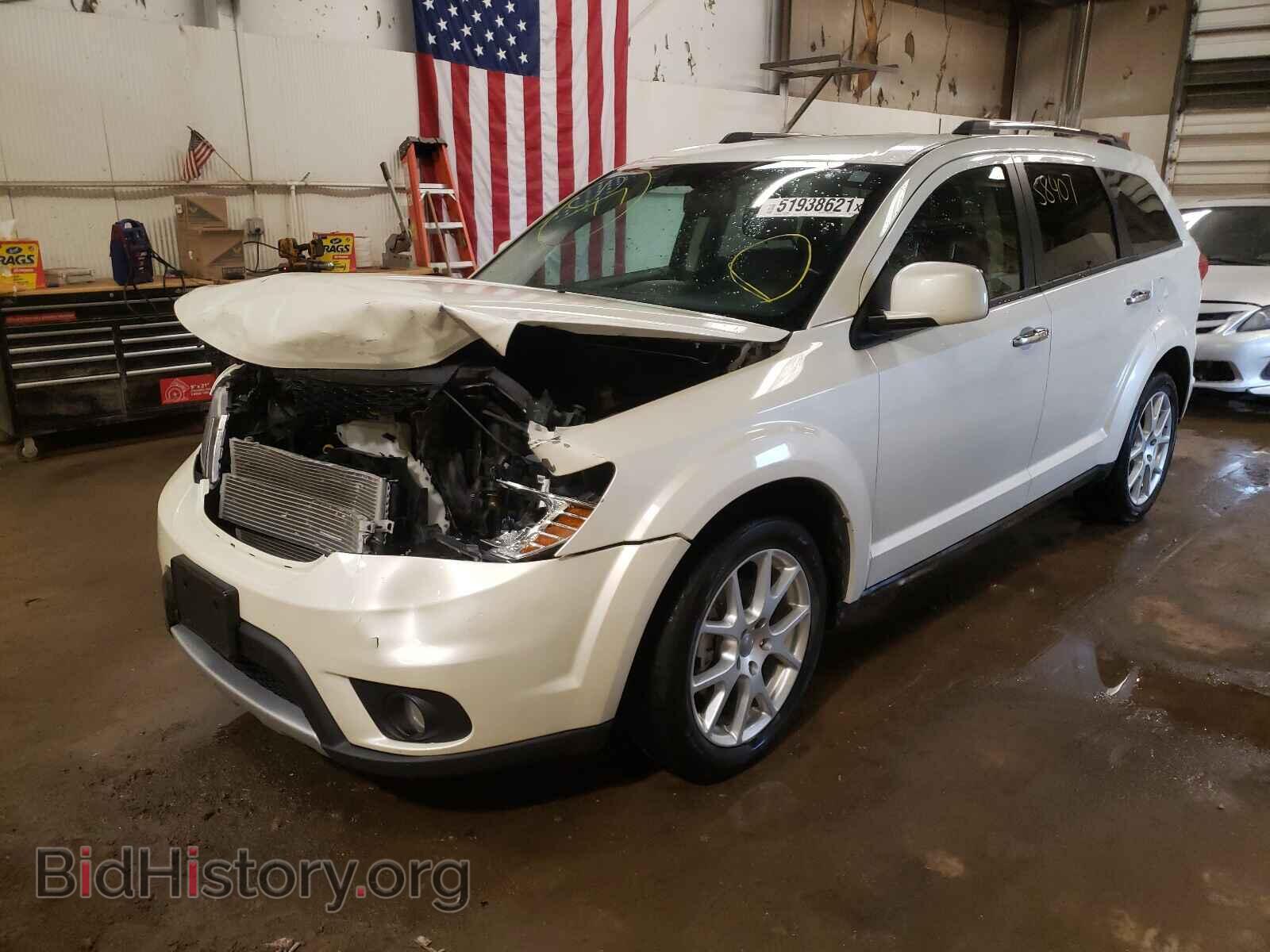 2013 DODGE JOURNEY - VIN: 3C4PDDDG5DT651067 - Фото 2