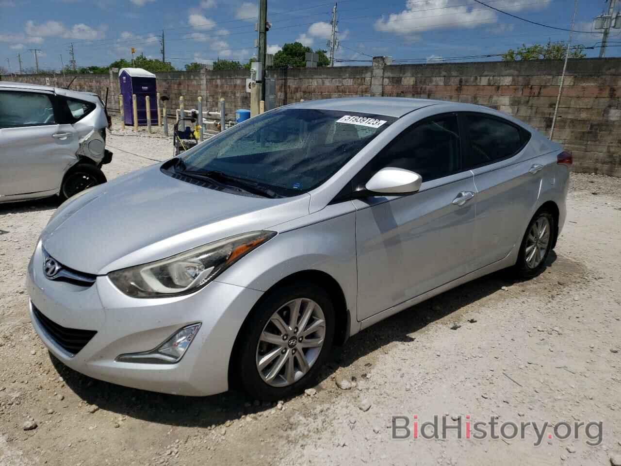 Photo KMHDH4AE2EU164650 - HYUNDAI ELANTRA 2014