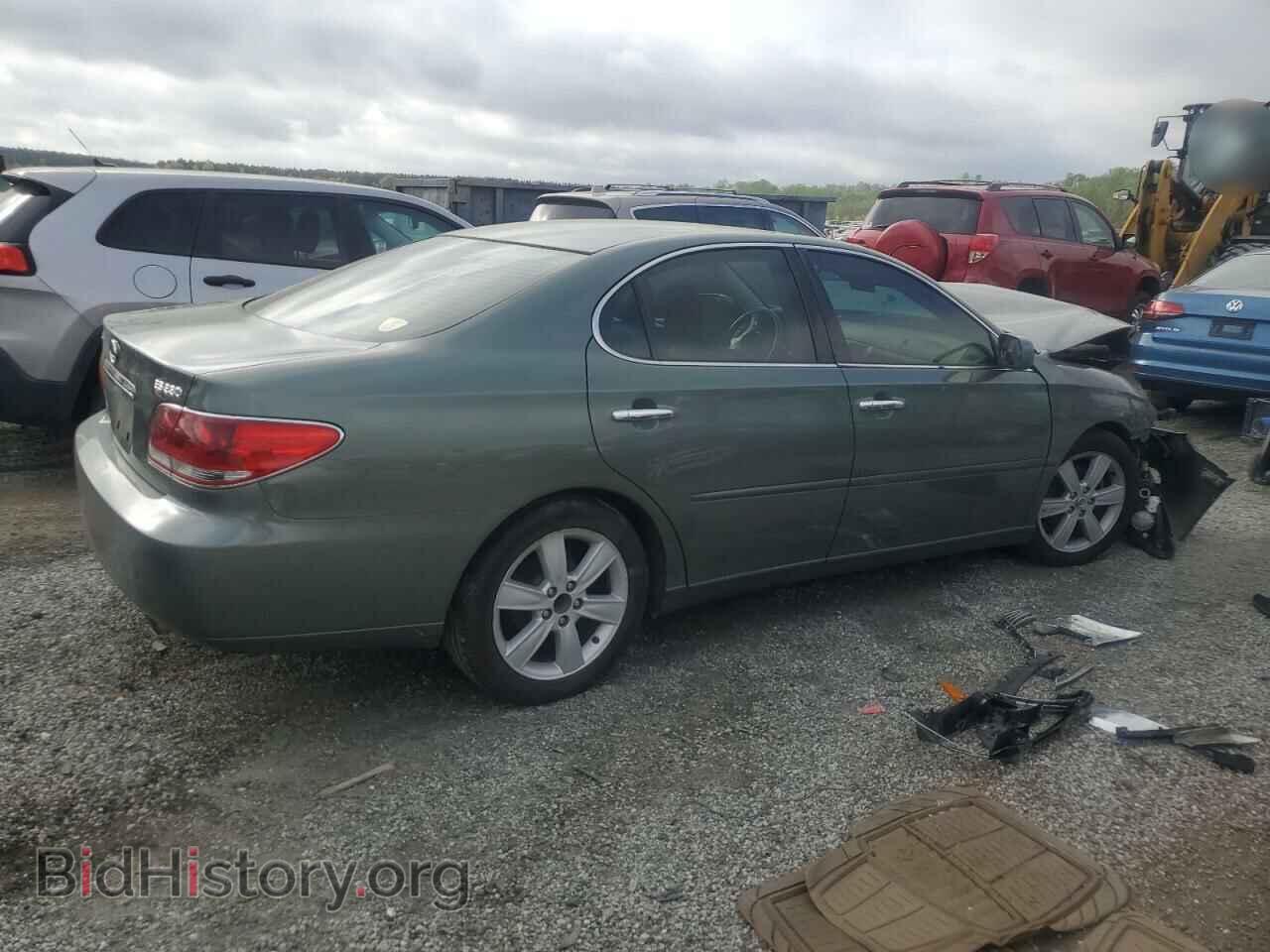 2005 LEXUS ES330 - VIN: JTHBA30G455115696 - Фото 3
