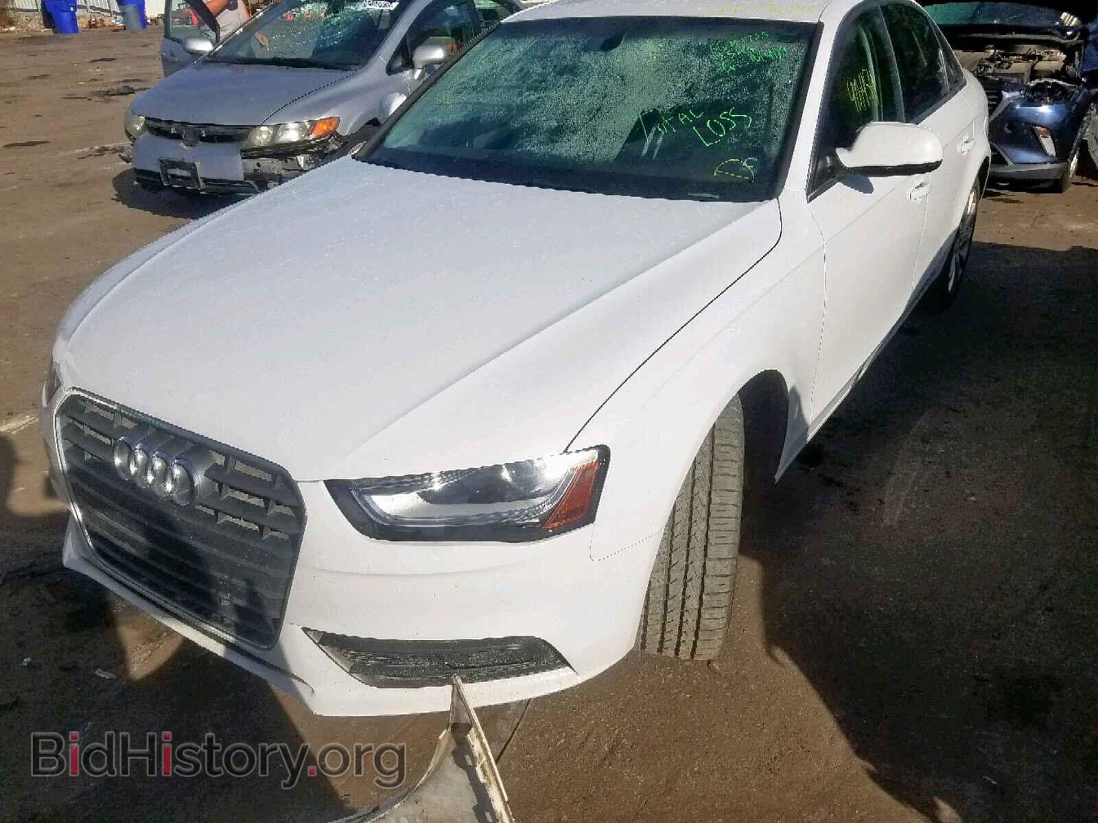 2013 AUDI A4 - VIN: WAUEFAFL0DA172084 - Фото 2