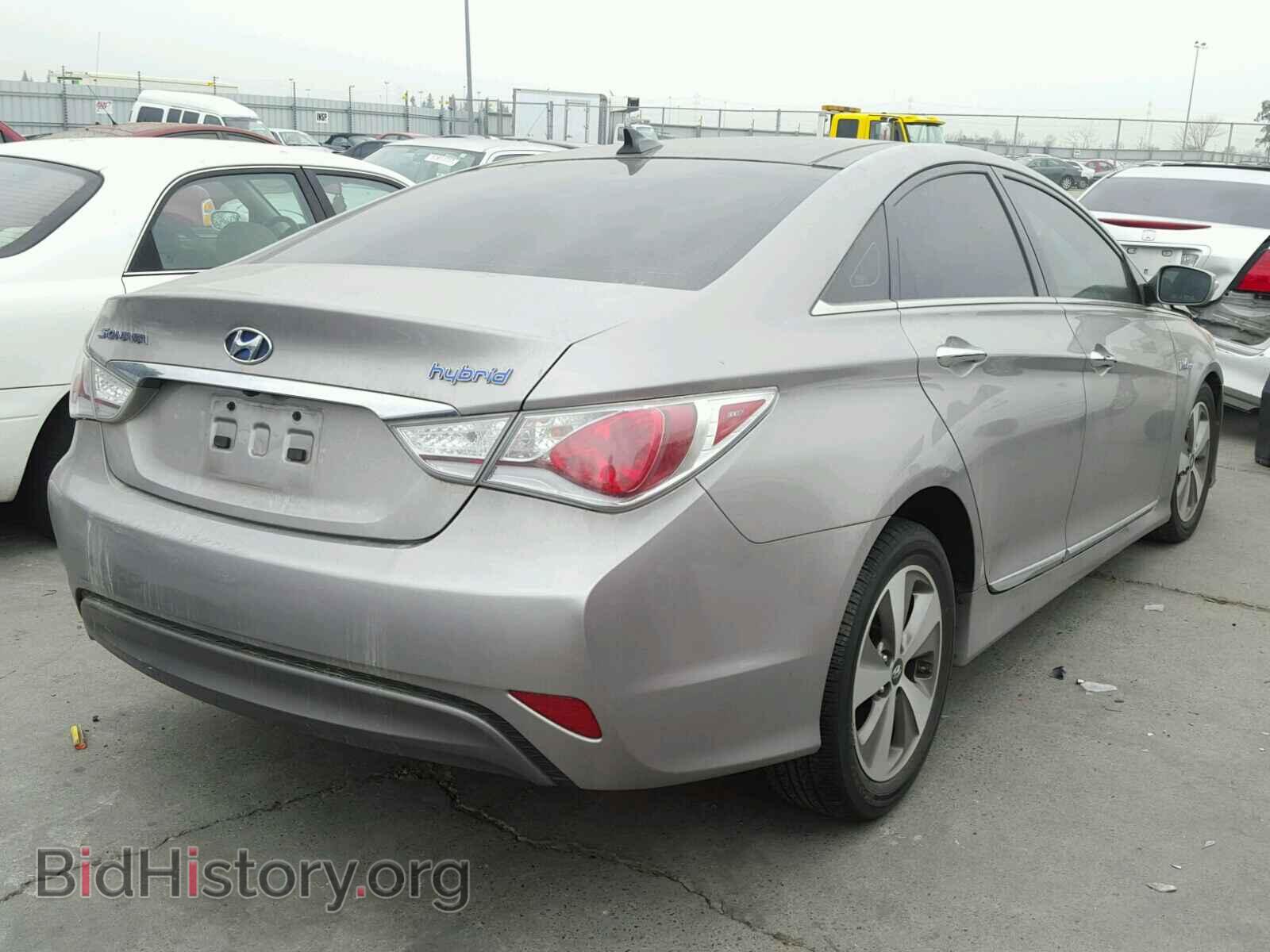 2012 HYUNDAI SONATA - VIN: KMHEC4A49CA054817 - Фото 4