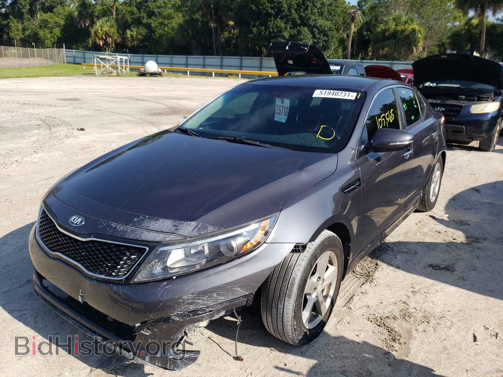 2015 KIA OPTIMA - VIN: KNAGM4A77F5635652 - Photo 2