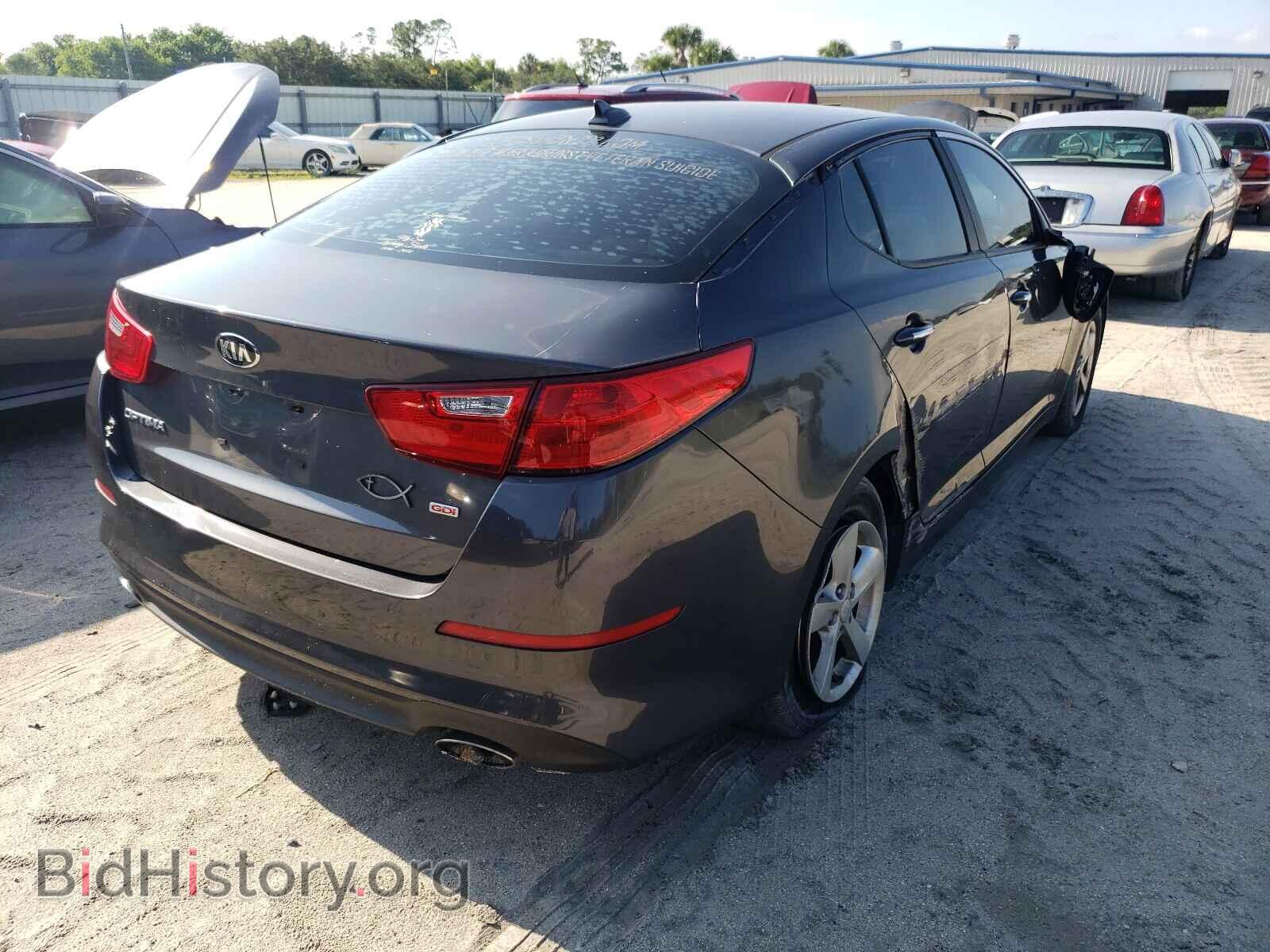 2015 KIA OPTIMA - VIN: KNAGM4A77F5635652 - Photo 4
