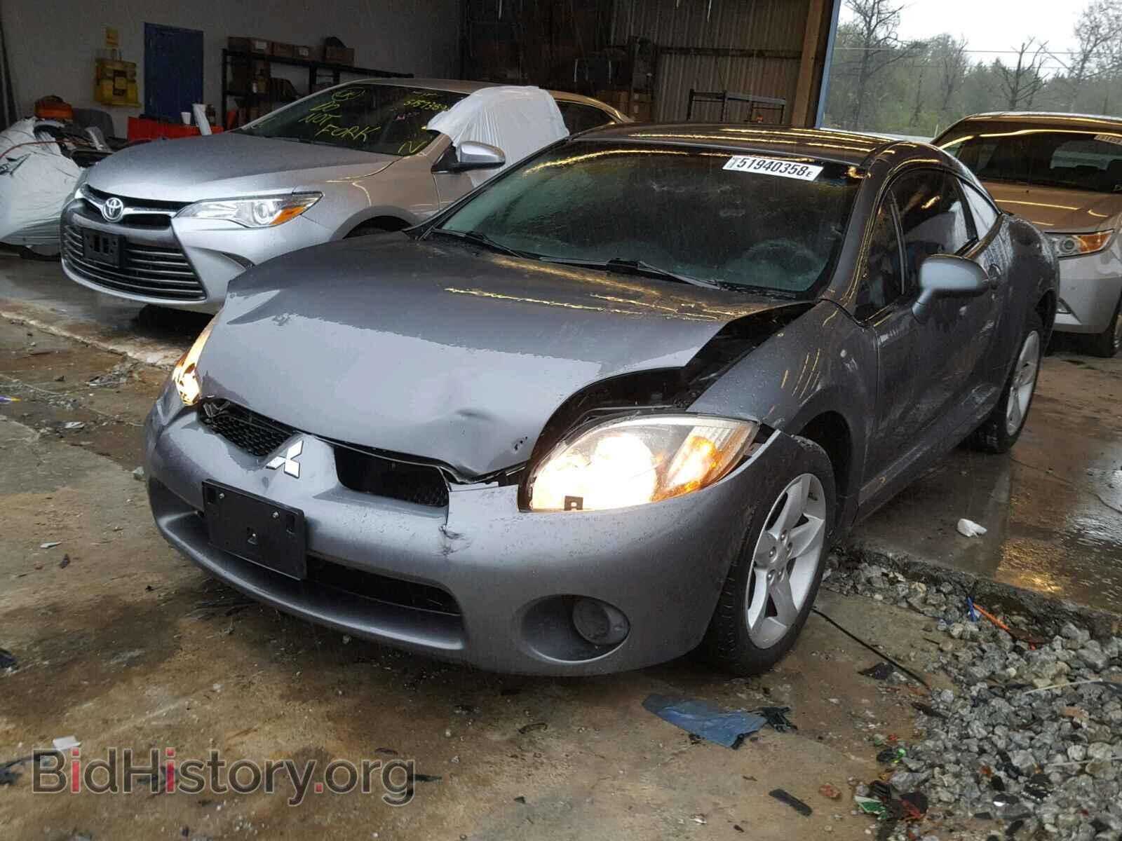 2006 MITSUBISHI ECLIPSE - VIN: 4A3AK24F36E047721 - Фото 2