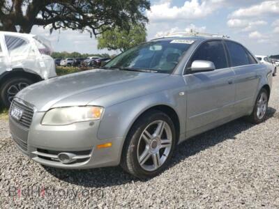 2007 Audi A4 A4 2, серый — VIN WAUAF78E47A041552, Copart