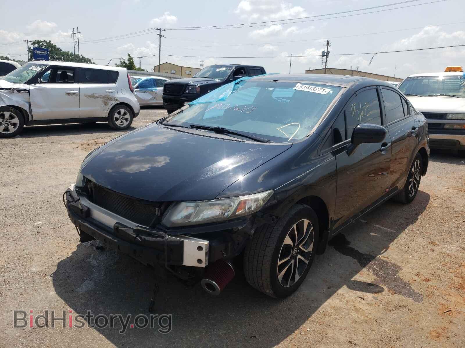 2014 HONDA CIVIC - VIN: 19XFB2F80EE046231 - Фото 2