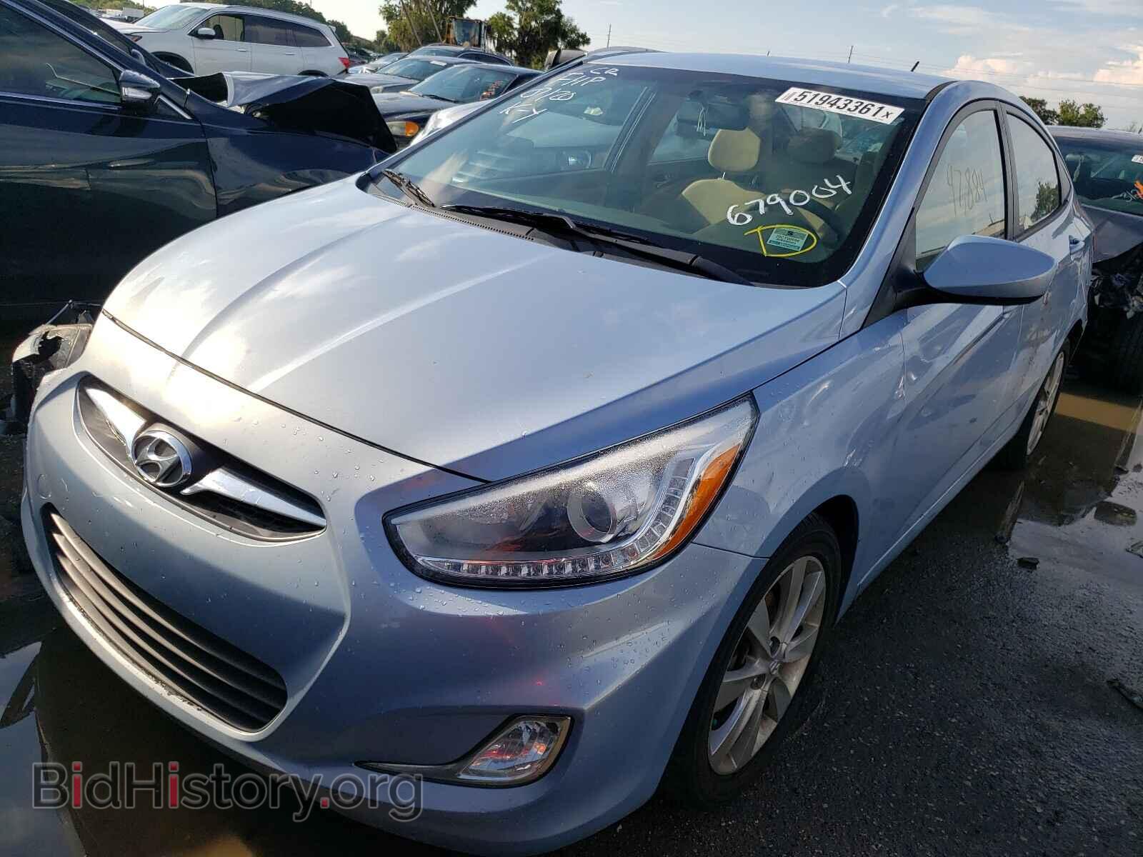 2014 HYUNDAI ACCENT - VIN: KMHCU4AE5EU679004 - Фото 2