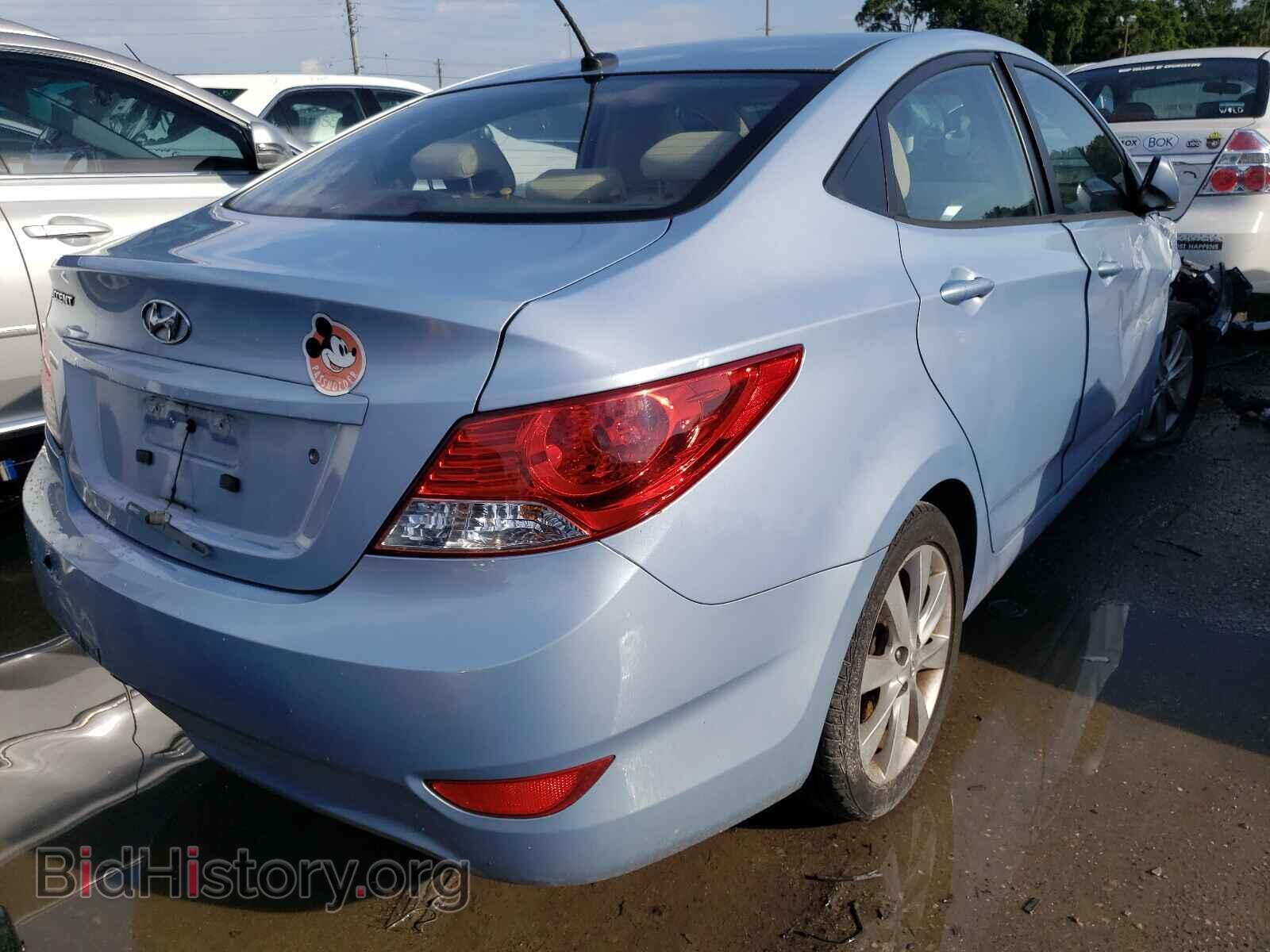 2014 HYUNDAI ACCENT - VIN: KMHCU4AE5EU679004 - Фото 4