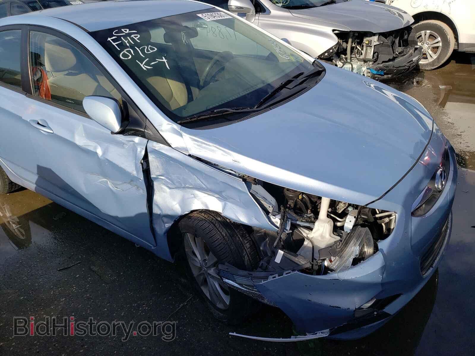 2014 HYUNDAI ACCENT - VIN: KMHCU4AE5EU679004 - Фото 9