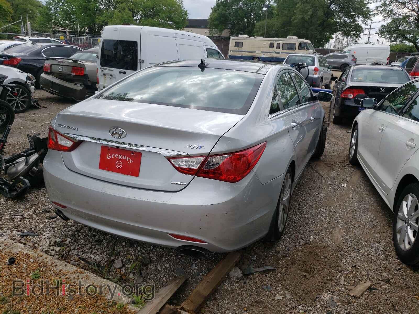 2013 HYUNDAI SONATA - VIN: 5NPEC4AB9DH510991 - Фото 4