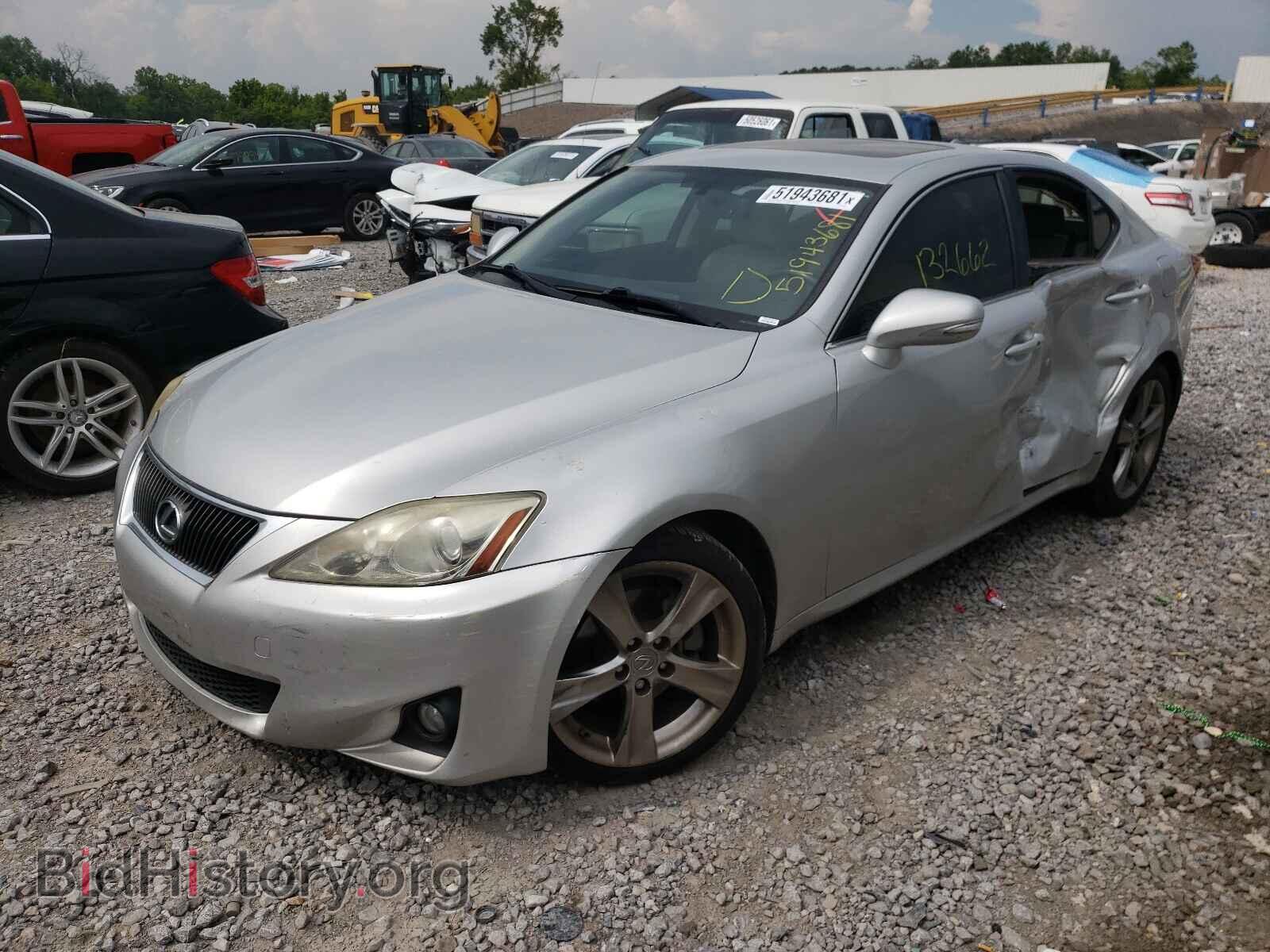 2012 LEXUS IS - VIN: JTHBF5C2XC5182801 - Photo 2
